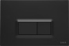 Комплект Унитаз подвесной Vitra Shift 7742B003-0075 с крышкой 191-003-009 + система инсталляции 800-2014 кнопка смыва черная фото в интернет-магазине «Wasser-Haus.ru»