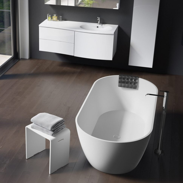 Ванна из искусственного камня Riho Bilbao BS1200500000000 150x75 фото в интернет-магазине «Wasser-Haus.ru»