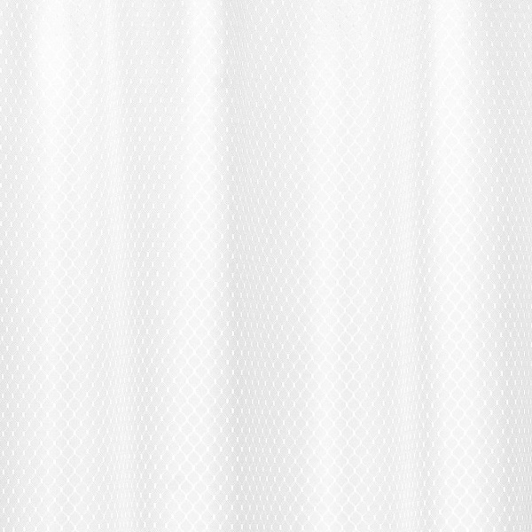 Штора для ванной Carnation Home Fashions Grace Jacquard White 180х200 см фото в интернет-магазине «Wasser-Haus.ru»