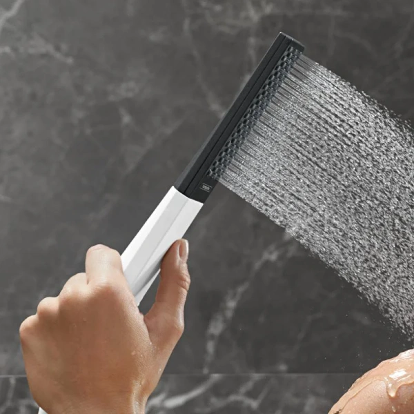 Душевой гарнитур Hansgrohe Rainfinity 26856700 матовый белый фото в интернет-магазине «Wasser-Haus.ru»
