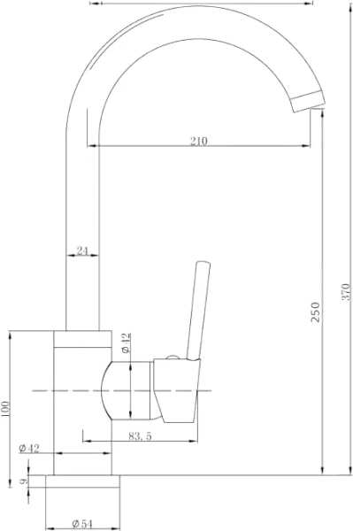 Комплект Мойка кухонная Paulmark Gera PM205546-BL черный + Смеситель Domaci Равенна DCB 3004 черный фото в интернет-магазине «Wasser-Haus.ru»