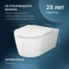 Унитаз подвесной AM.PM Func C8F1701SC безободковый, с микролифтом фото в интернет-магазине «Wasser-Haus.ru»