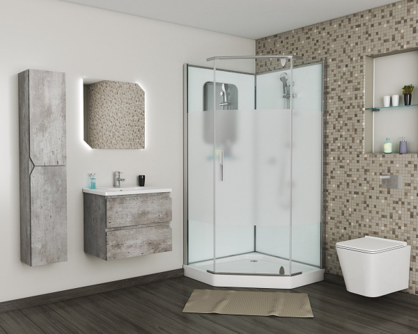 Душевая кабина Grossman GR170D 100х100 см фото в интернет-магазине «Wasser-Haus.ru»
