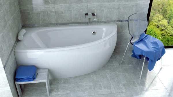 Акриловая ванна Besco Milena 150x70 L фото в интернет-магазине «Wasser-Haus.ru»