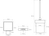 Ершик Bemeta Via 135013012 фото в интернет-магазине «Wasser-Haus.ru»