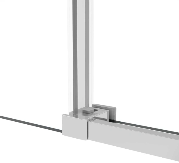 Душевой уголок Vincea Slim Soft VSR-1SS9013CL 130x90, профиль хром, стекло прозрачное фото в интернет-магазине «Wasser-Haus.ru»
