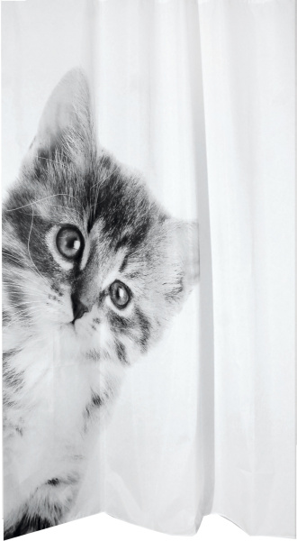 Штора для ванной Bacchetta Kitty 180x200 фото в интернет-магазине «Wasser-Haus.ru»