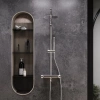 Душевая стойка Damixa Scandinavian Pure 936730000 хром фото в интернет-магазине «Wasser-Haus.ru»