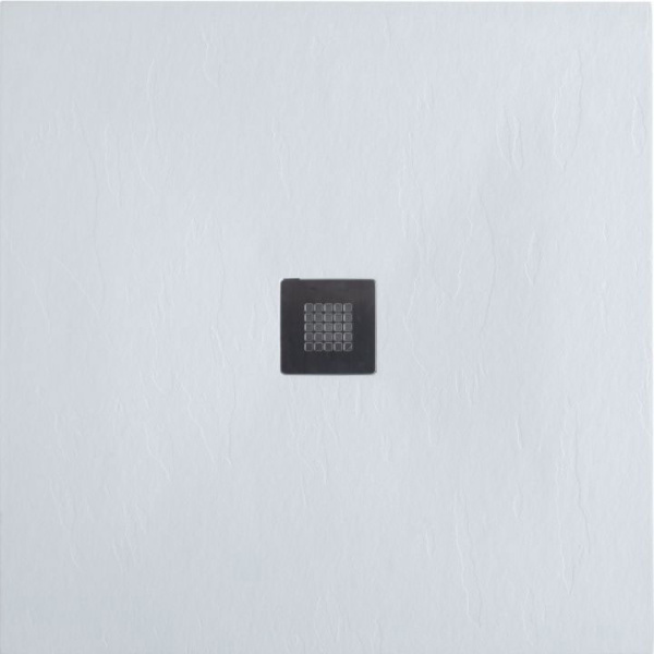 Поддон для душа Allen Brau Priority 90х80 см, белый камень фото в интернет-магазине «Wasser-Haus.ru»