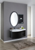 Мебель для ванной Aquanet Опера 115 черная с ящиком L фото в интернет-магазине «Wasser-Haus.ru»