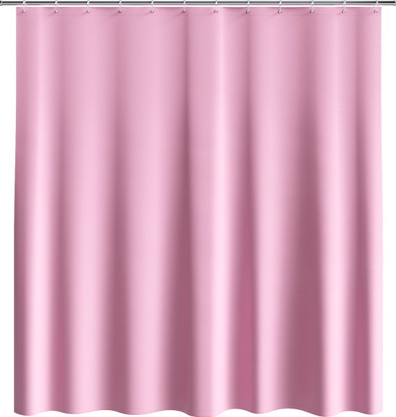Штора для ванной Fora FOR-TR095 180х180 см, розовая фото в интернет-магазине «Wasser-Haus.ru»
