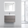 Мебель для ванной BelBagno Kraft 90 pietra grigio фото в интернет-магазине «Wasser-Haus.ru»