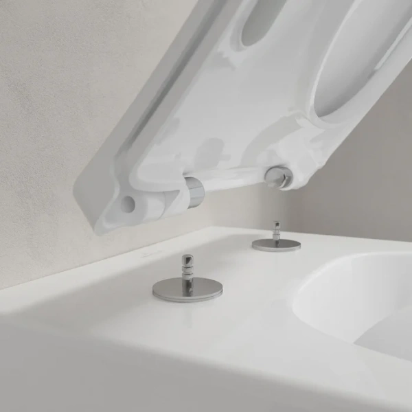 Комплект Унитаз подвесной Villeroy & Boch Venticello 4611RL01 безободковый, альпийский белый + Инсталляция TECE Now 9400412 4 в 1 с кнопкой смыва фото в интернет-магазине «Wasser-Haus.ru»
