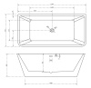 Акриловая ванна ABBER AB9212-1.7 фото в интернет-магазине «Wasser-Haus.ru»