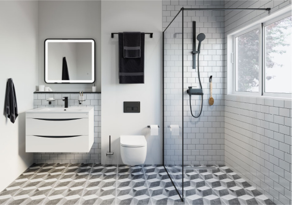 Душевая перегородка IDDIS Slide SLI8BS7i23 Walk In 110x195 фото в интернет-магазине «Wasser-Haus.ru»