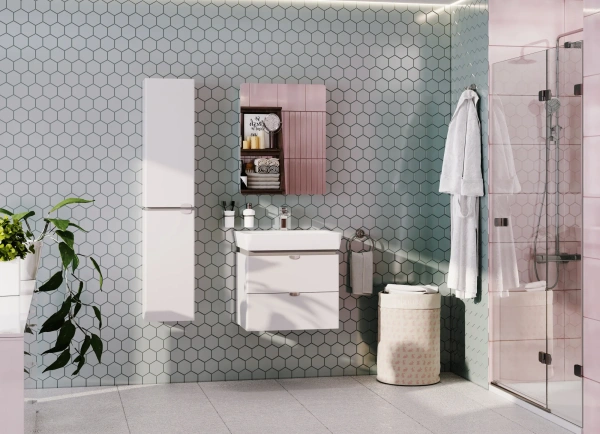 Шкаф-пенал AQUATON Скай PRO L фото в интернет-магазине «Wasser-Haus.ru»