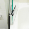 Шторка на ванну GuteWetter Trend Pearl GV-862B левая 90 см стекло бесцветное, фурнитура хром фото в интернет-магазине «Wasser-Haus.ru»