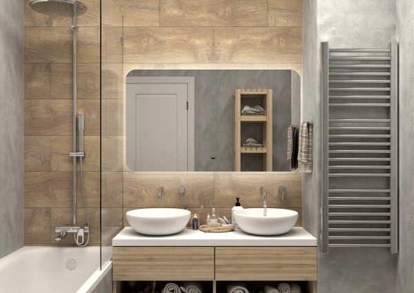 Зеркало Misty Адхил 120 LED, сенсорное фото в интернет-магазине «Wasser-Haus.ru»