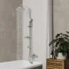 Душевая стойка Milardo Ideal Spa ILSSB3FM76 глянцевый хром фото в интернет-магазине «Wasser-Haus.ru»