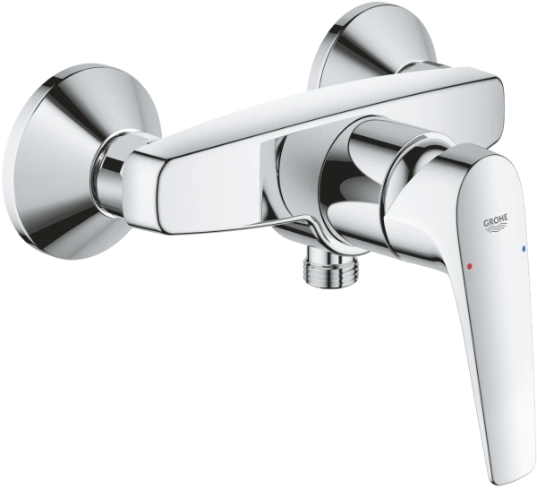 Смеситель для душа Grohe BauFlow 23632000, + Душевой гарнитур Grohe Tempesta New 27924001 фото в интернет-магазине «Wasser-Haus.ru»