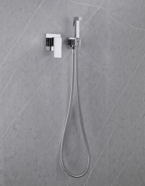 Смеситель ABBER Daheim AF8225 с гигиеническим душем, хром фото в интернет-магазине «Wasser-Haus.ru»