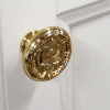Шкаф ValenHouse Лиора 90 белый, фурнитура золото фото в интернет-магазине «Wasser-Haus.ru»