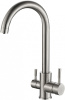 Смеситель Steel Hammer SH 713 INOX для кухонной мойки фото в интернет-магазине «Wasser-Haus.ru»