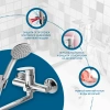 Универсальный смеситель Santek Марион WH5A12006C001, хром фото в интернет-магазине «Wasser-Haus.ru»