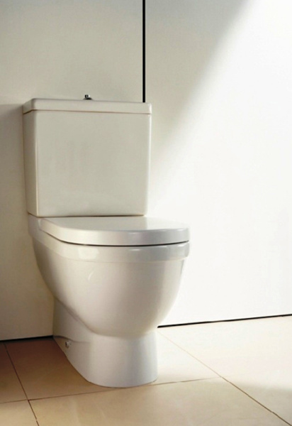 Унитаз-компакт Duravit Starck 3 0128090000 фото в интернет-магазине «Wasser-Haus.ru»