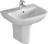 Раковина VitrA S20 5502B003 с полупьедесталом фото в интернет-магазине «Wasser-Haus.ru»