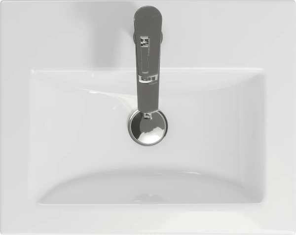 Тумба с раковиной Misty Енисей 50 2 ящика фото в интернет-магазине «Wasser-Haus.ru»