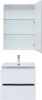 Мебель для ванной Aquanet Алвита 60 подвесная, белая матовая фото в интернет-магазине «Wasser-Haus.ru»