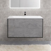 Мебель для ванной Cezares Premier HPL 100 BLUM archi cemento фото в интернет-магазине «Wasser-Haus.ru»