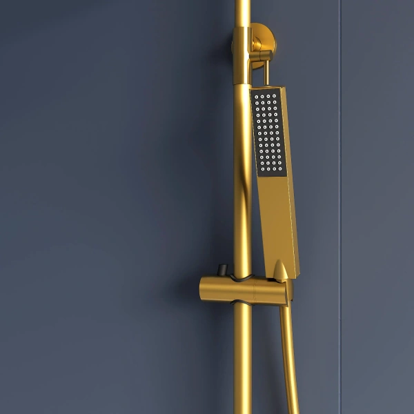 Душевая стойка RGW Shower Panels SP-34G, золото фото в интернет-магазине «Wasser-Haus.ru»