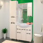 Мебель для ванной Misty Жасмин 75 бежевая эмаль фото в интернет-магазине «Wasser-Haus.ru»