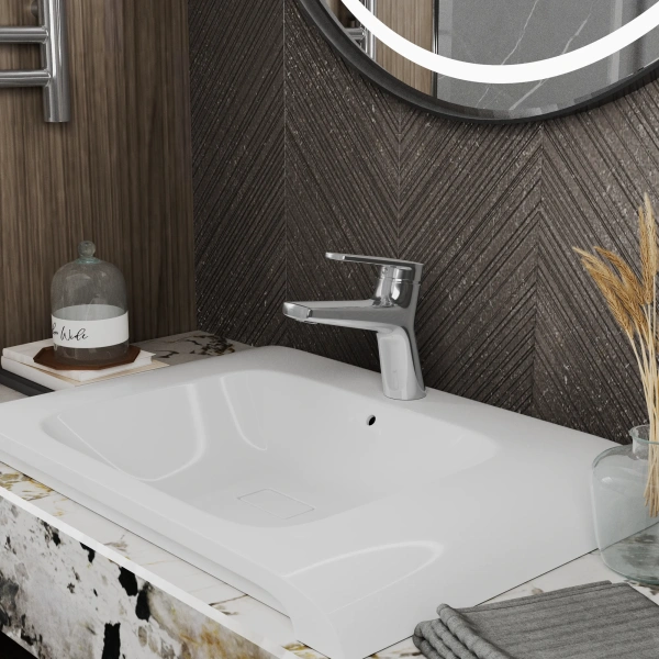 Смеситель для раковины D&K Bayern.Fürth DA1522101 хром фото в интернет-магазине «Wasser-Haus.ru»