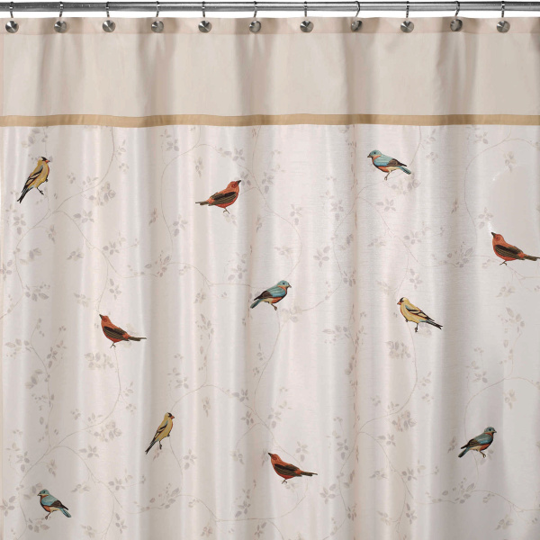 Штора для ванной Avanti Gilded Birds фото в интернет-магазине «Wasser-Haus.ru»