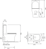 Унитаз-компакт SantiLine SL-5023 с микролифтом фото в интернет-магазине «Wasser-Haus.ru»