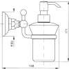 Дозатор Nicolazzi Classica 1489BZ фото в интернет-магазине «Wasser-Haus.ru»