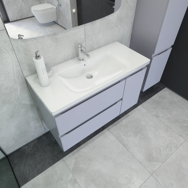 Тумба с раковиной Caprigo Forte 100 стилл R фото в интернет-магазине «Wasser-Haus.ru»