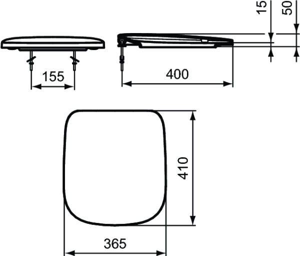 Крышка-сиденье Ideal Standard Esedra T318601 фото в интернет-магазине «Wasser-Haus.ru»