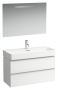 Мебель для ванной Laufen Space 95 см белая матовая фото в интернет-магазине «Wasser-Haus.ru»