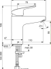 Смеситель для раковины Ideal Standard Ceraflex B1714AA фото в интернет-магазине «Wasser-Haus.ru»