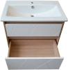Мебель для ванной ASB-Mebel Диана 75 белый глянец фото в интернет-магазине «Wasser-Haus.ru»