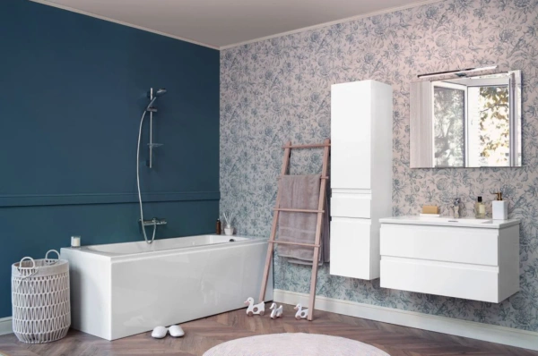 Мебель для ванной Jacob Delafon Madeleine 80 белый матовый фото в интернет-магазине «Wasser-Haus.ru»