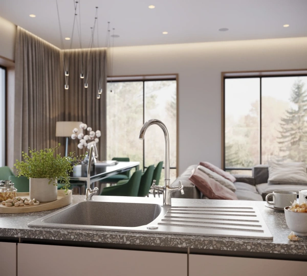 Смеситель для кухни Decoroom SO52 SO52028 фото в интернет-магазине «Wasser-Haus.ru»