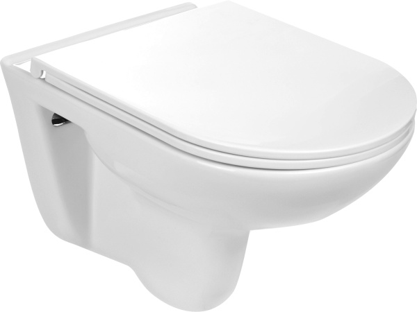 Унитаз подвесной Weltwasser WW SK Baarbach 004GL-WT безободковый, с микролифтом, белый глянец фото в интернет-магазине «Wasser-Haus.ru»