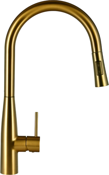 Смеситель для кухни Raiber Graceful RPG-011 золото фото в интернет-магазине «Wasser-Haus.ru»