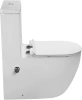 Унитаз-моноблок SantiLine SL-5011SM-BD безободковый, с микролифтом, встроенный смеситель фото в интернет-магазине «Wasser-Haus.ru»
