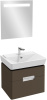 Мебель для ванной Jacob Delafon Reve 60 светло-коричневый лак, 2 ящика фото в интернет-магазине «Wasser-Haus.ru»